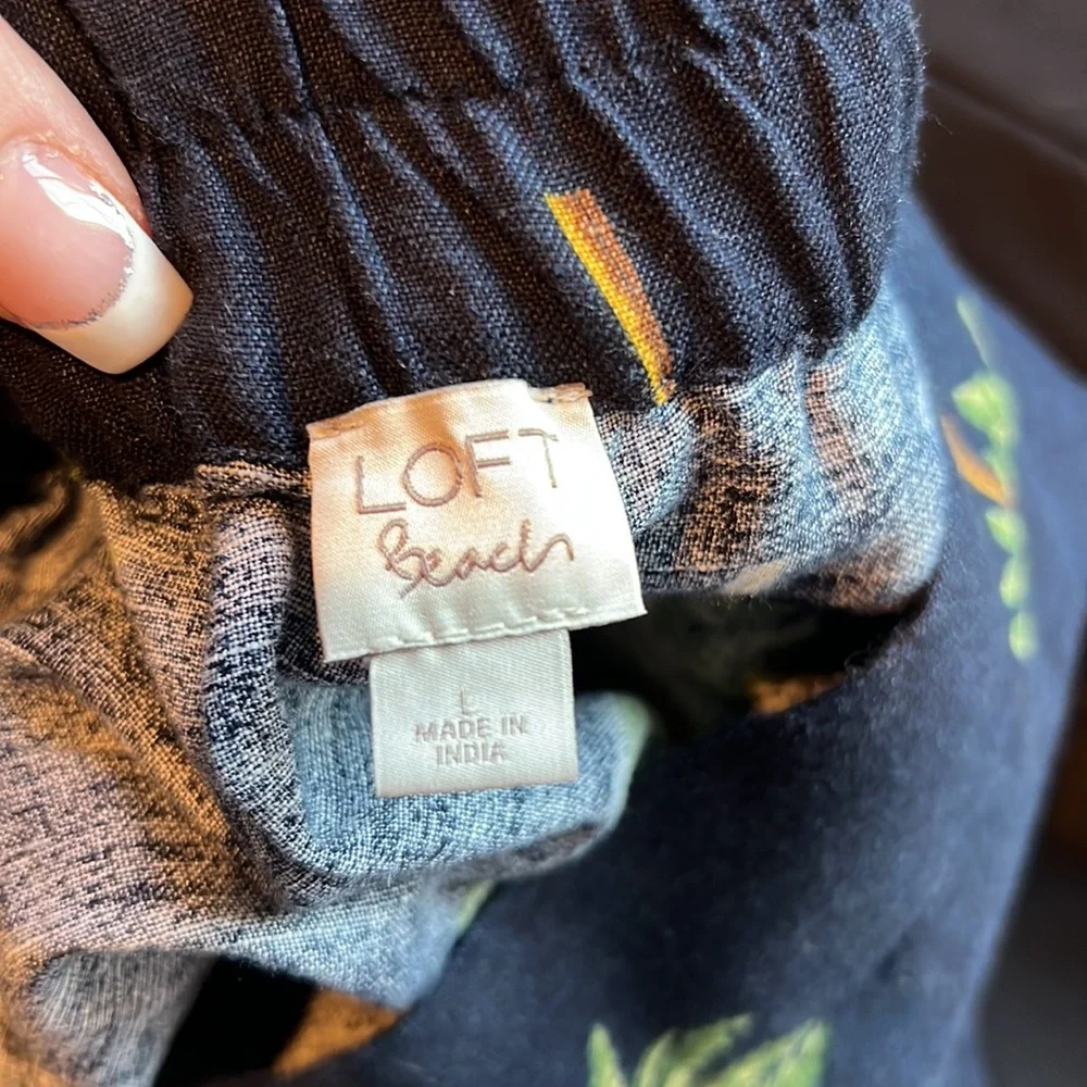 Loft beach coordinated set size XL linen blend - Picture 6 of 6